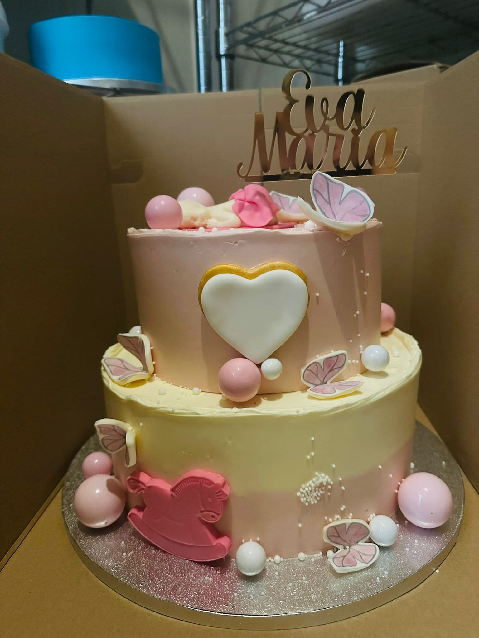Tort de botez 60
