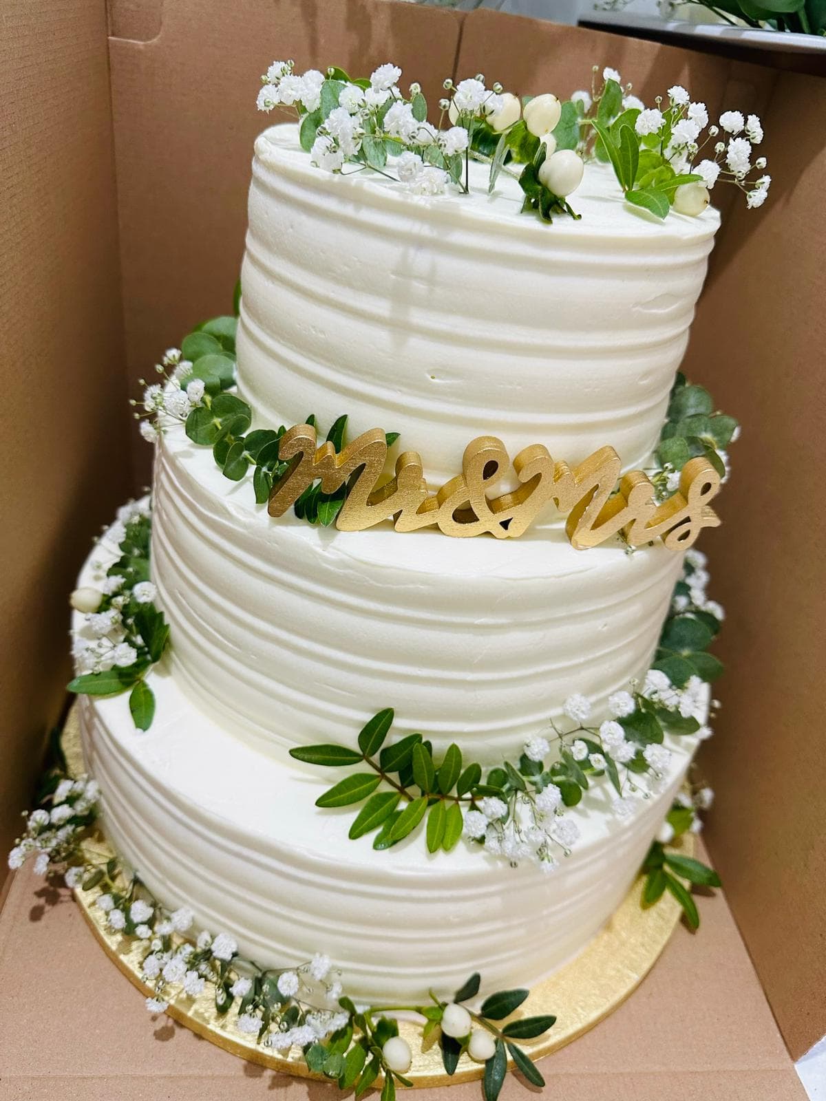 Tort nuntă decorat