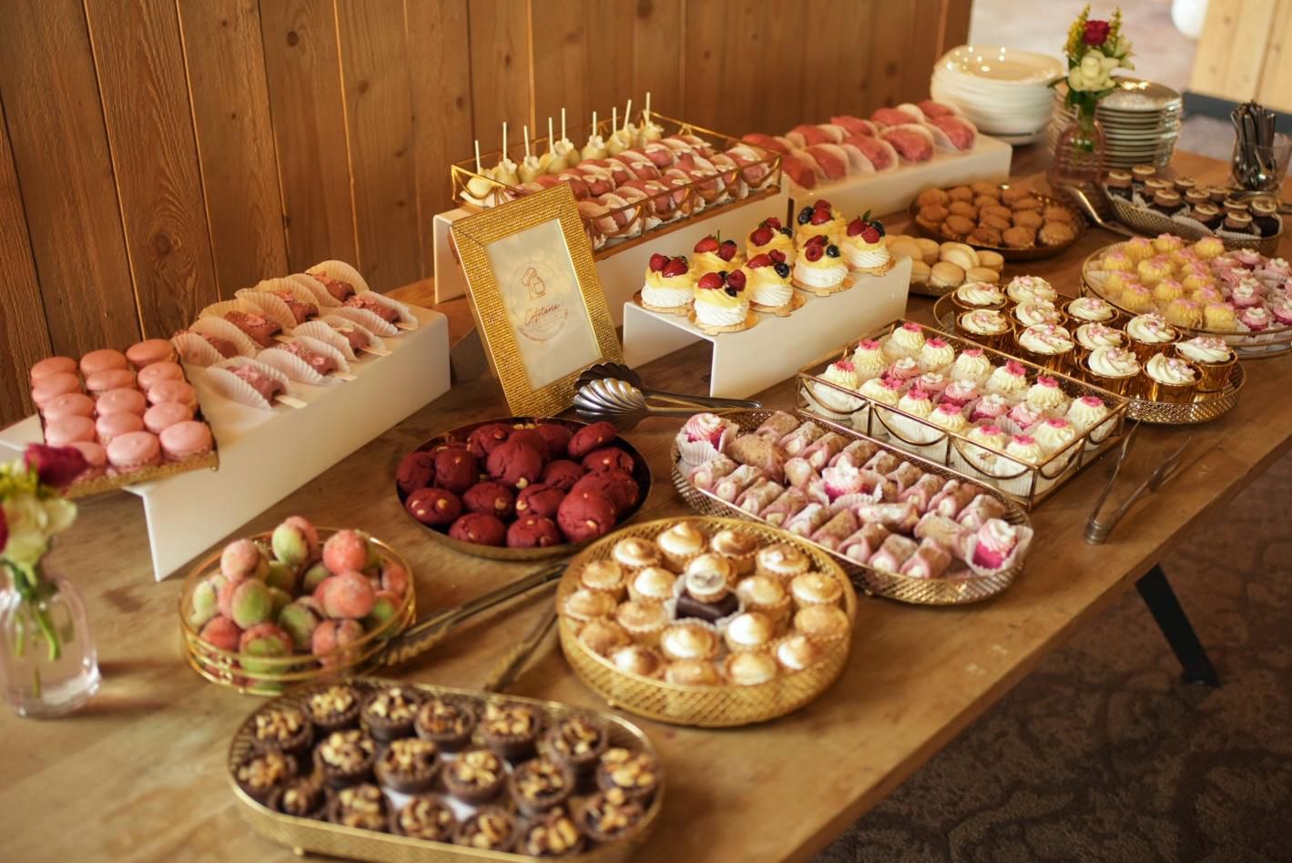 Aranjament dulciuri pentru evenimente