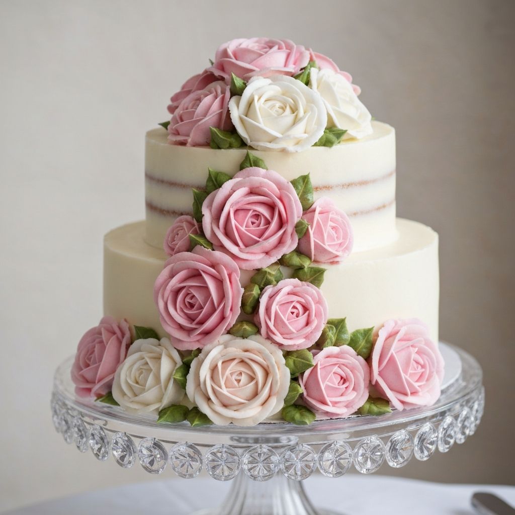 Tort elegant de nuntă